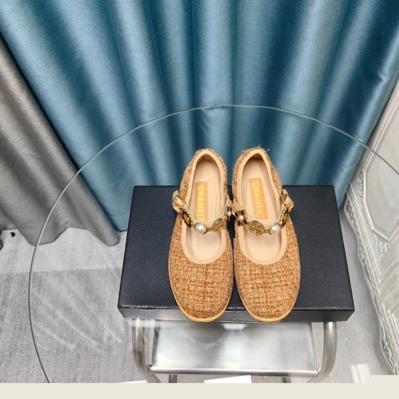 Ch*el flat shoes